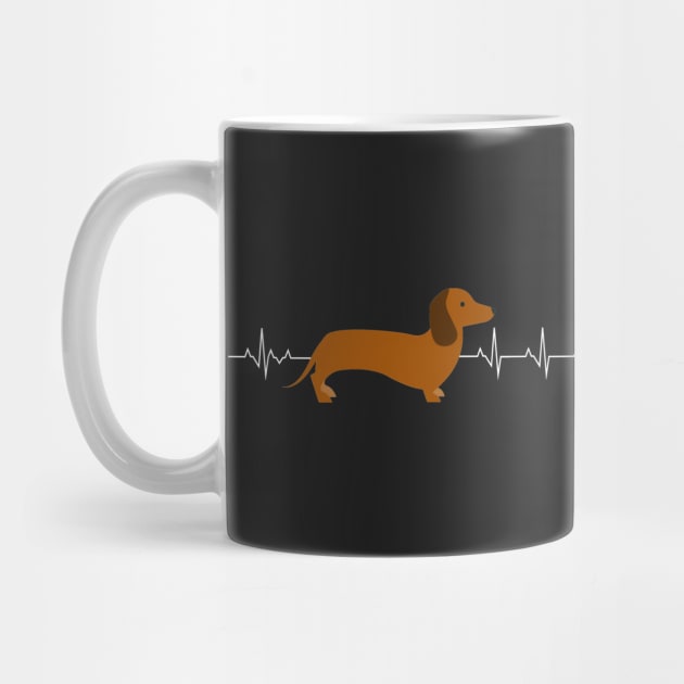 dachshund heartbeat by captainmood